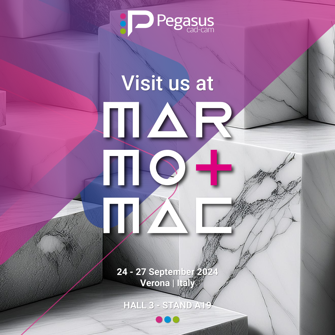 Pegasus cad-cam at Marmomac 2024